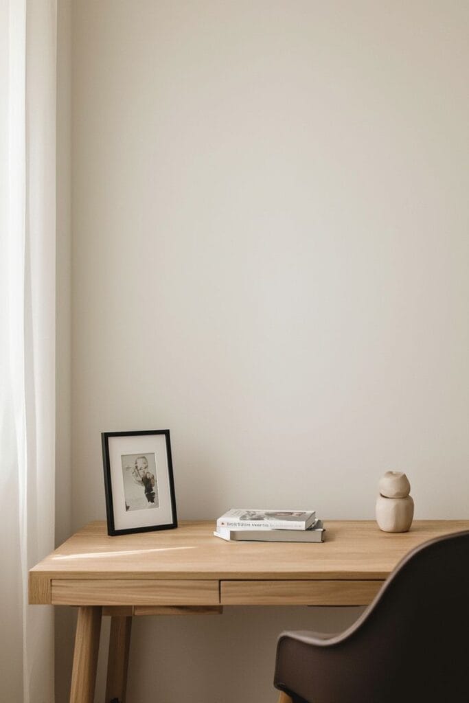 Personal Touch Without Overdoing It Minimal Home Office Ideas