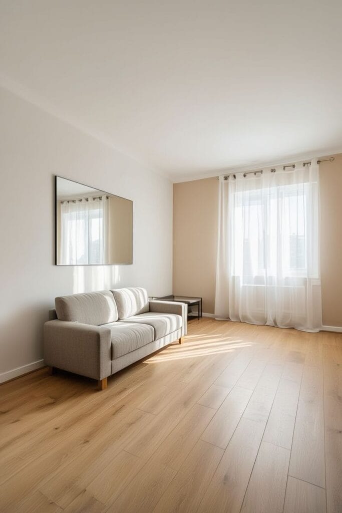 Small living room ideas for apartment that make space look bigger