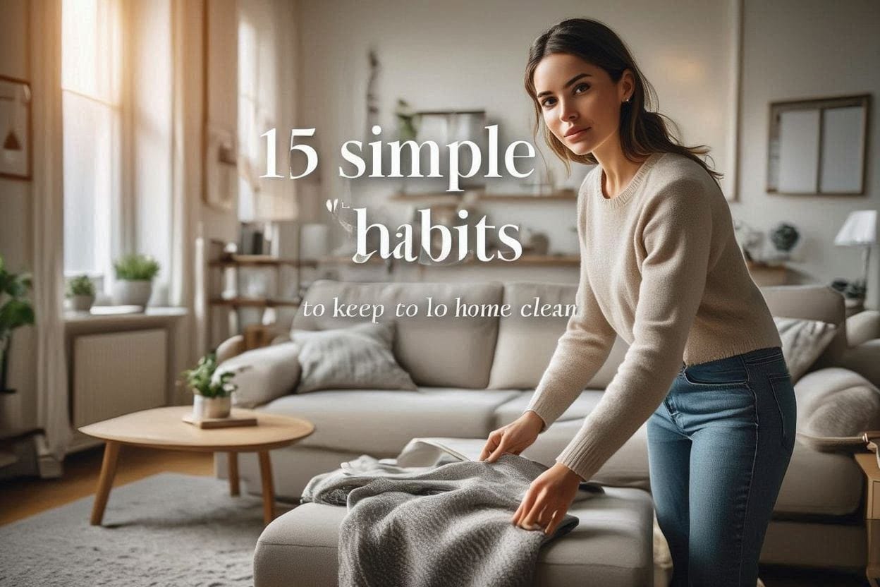 Women cleaning living room to maintain a clean home