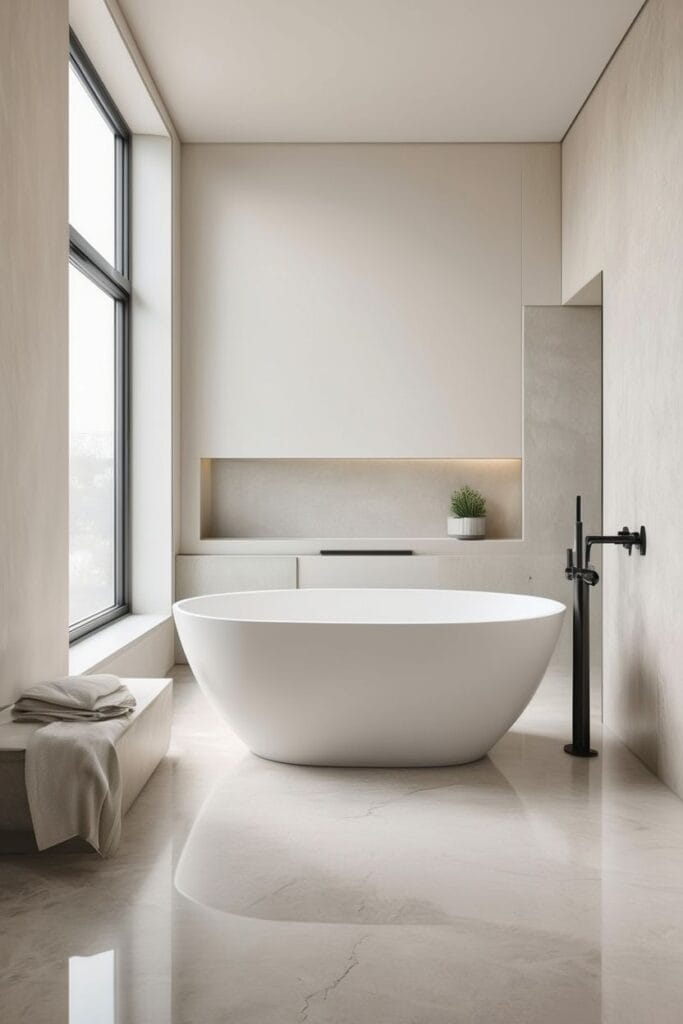 Freestanding tub bathroom decor ideas 2026