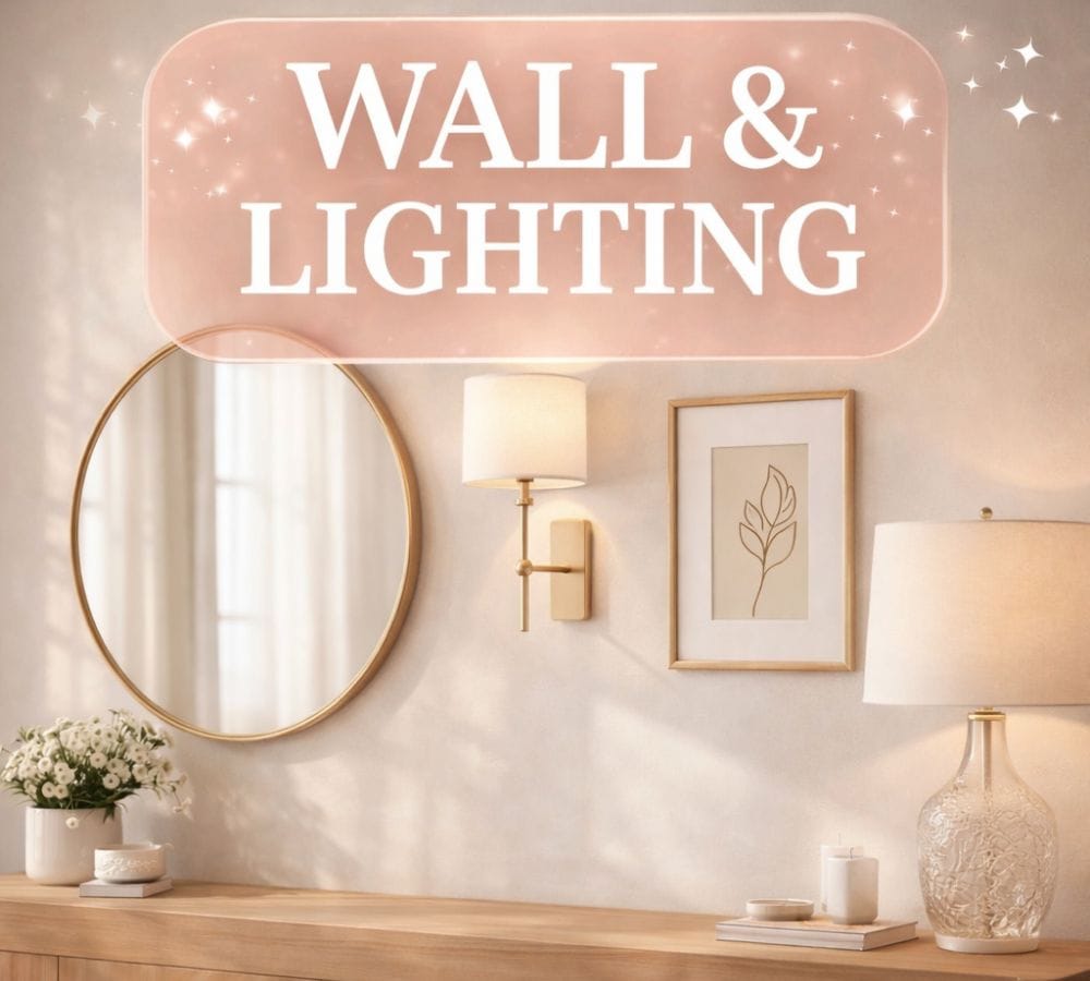 Walls and lighting decor ideas for modern homes