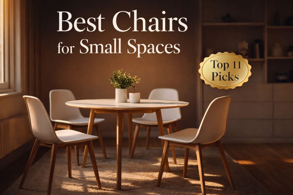 best chairs for small dining spaces in modern apartment