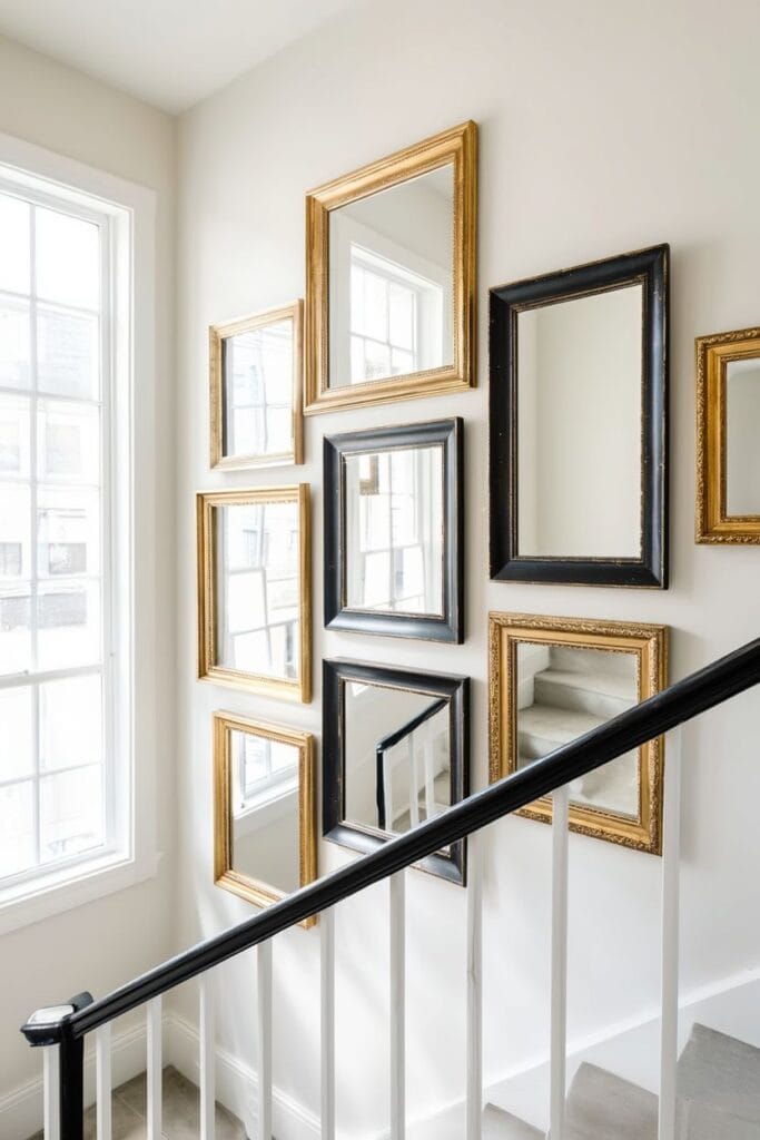 Gallery Style Wall Mirror Ideas for Modern Luxury Decor 