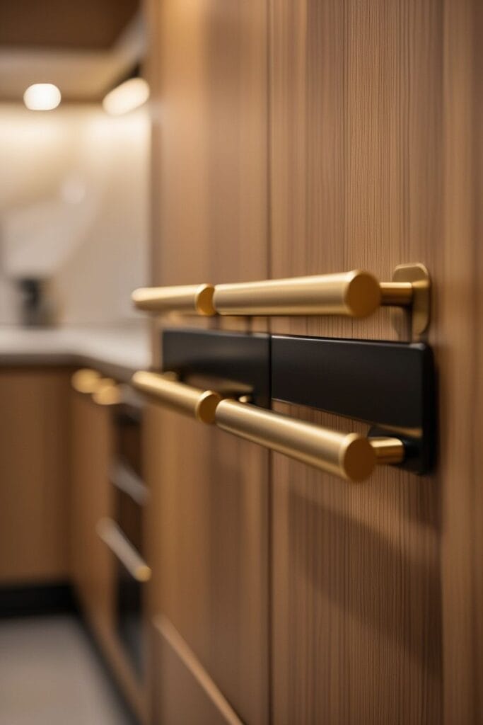 Luxury kitchen decor ideas with upgraded cabinet hardware
