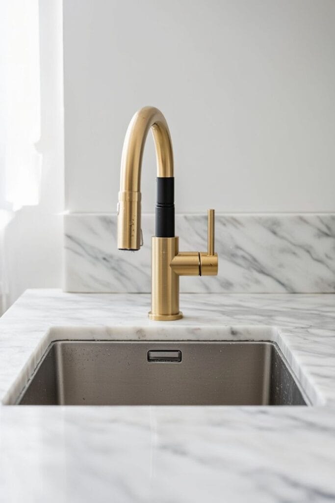 Luxury sink and faucet ideas for expensive kitchen decor