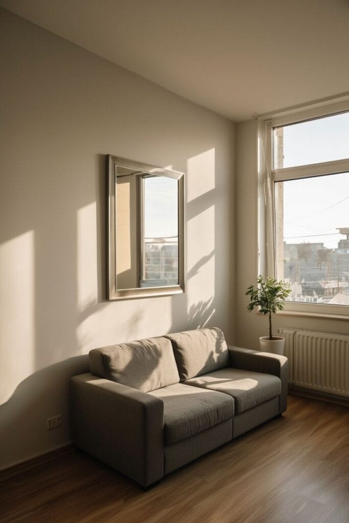 Small Wall Mirror Placement Ideas for Small Living Spaces