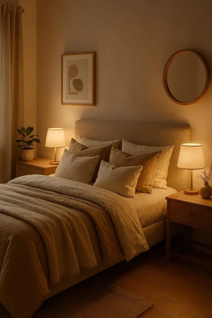 guest room ideas with comfortable luxury bed and hotel style bedding