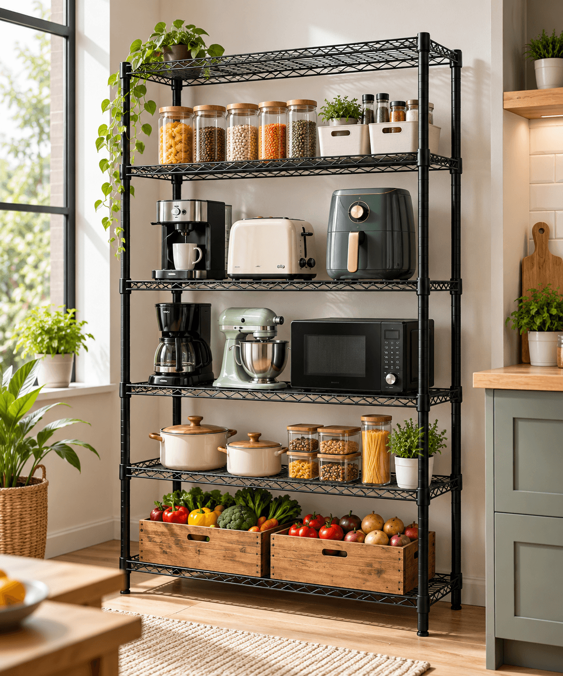 STORACK 5-Tier Extra Tall Storage Rack