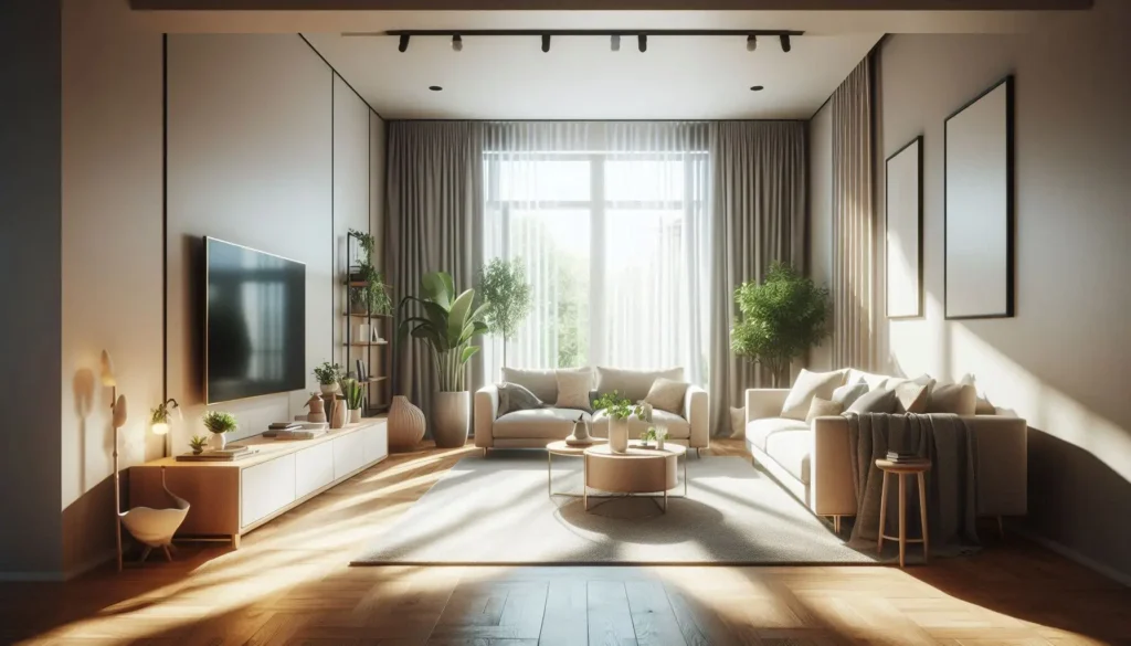 blackout curtains for living room reducing glare and improving comfort